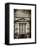 Main Gates at Buckingham Palace - London - UK - England - United Kingdom - Europe-Philippe Hugonnard-Framed Stretched Canvas