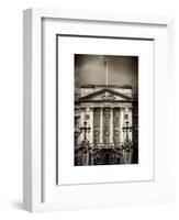 Main Gates at Buckingham Palace - London - UK - England - United Kingdom - Europe-Philippe Hugonnard-Framed Art Print