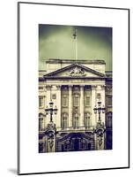 Main Gates at Buckingham Palace - London - UK - England - United Kingdom - Europe-Philippe Hugonnard-Mounted Art Print