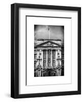 Main Gates at Buckingham Palace - London - UK - England - United Kingdom - Europe-Philippe Hugonnard-Framed Art Print