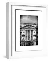 Main Gates at Buckingham Palace - London - UK - England - United Kingdom - Europe-Philippe Hugonnard-Framed Art Print