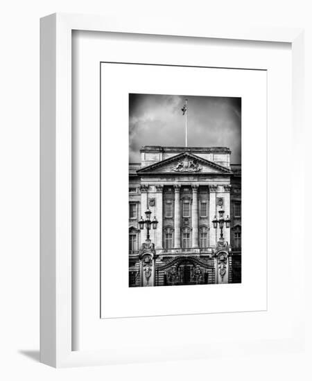 Main Gates at Buckingham Palace - London - UK - England - United Kingdom - Europe-Philippe Hugonnard-Framed Art Print