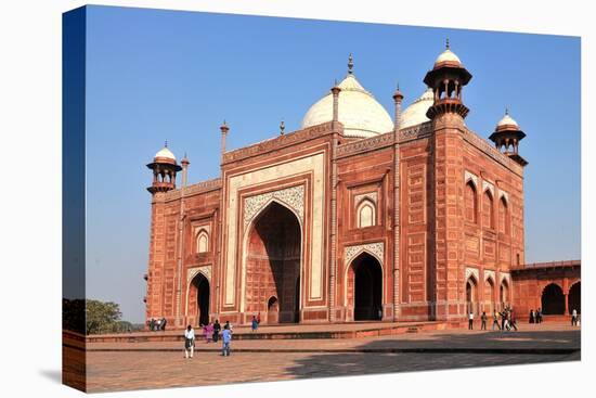 Main Gateway (Darwaza), Taj Mahal, UNESCO World Heritage Site, Agra, Uttar Pradesh, India, Asia-Godong-Stretched Canvas