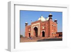 Main Gateway (Darwaza), Taj Mahal, UNESCO World Heritage Site, Agra, Uttar Pradesh, India, Asia-Godong-Framed Photographic Print