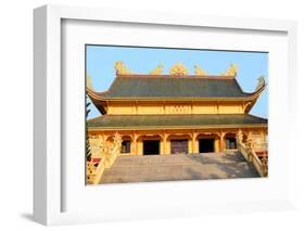 Main Hall, Dai Tong Lam Tu Buddhist Temple, Ba Ria-Godong-Framed Photographic Print