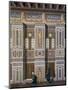 Main Hall of El Bordeyny Mosque (17th Century) in Cairo-Emile Prisse d'Avennes-Mounted Giclee Print