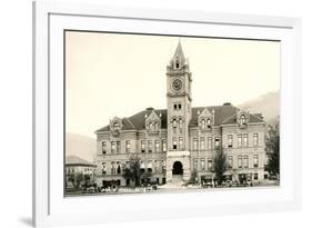 Main Hall, University of Montana-null-Framed Art Print