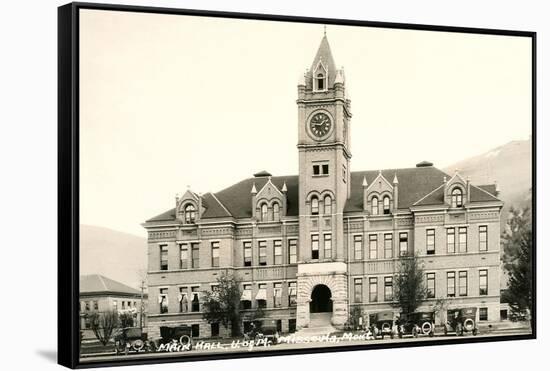 Main Hall, University of Montana-null-Framed Stretched Canvas