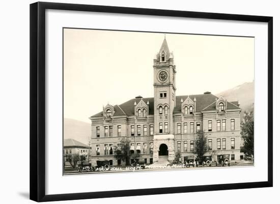 Main Hall, University of Montana-null-Framed Art Print