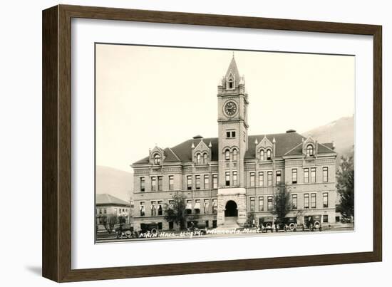 Main Hall, University of Montana-null-Framed Art Print