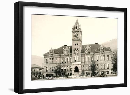 Main Hall, University of Montana-null-Framed Art Print