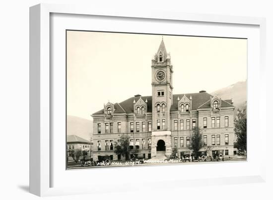 Main Hall, University of Montana-null-Framed Art Print