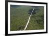 Main Highway of Guyana Cutting Through the Rainforest, Guyana, South America-Mick Baines & Maren Reichelt-Framed Photographic Print