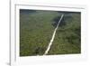 Main Highway of Guyana Cutting Through the Rainforest, Guyana, South America-Mick Baines & Maren Reichelt-Framed Photographic Print