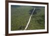 Main Highway of Guyana Cutting Through the Rainforest, Guyana, South America-Mick Baines & Maren Reichelt-Framed Photographic Print