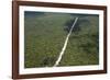 Main Highway of Guyana Cutting Through the Rainforest, Guyana, South America-Mick Baines & Maren Reichelt-Framed Photographic Print