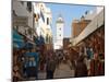 Main market street in Essaouira, Morocco-null-Mounted Photographic Print