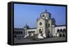 Main Memorial Chapel of Monumental Cemetery, Milan, Lombardy, Italy-null-Framed Stretched Canvas