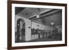 Main office adjoining the entrance lobby, Roosevelt Hotel, New York City, 1924-Unknown-Framed Photographic Print