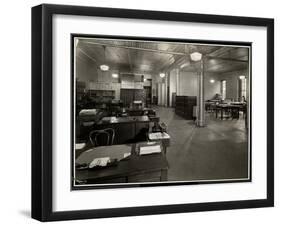 Main Office of the Carolyn Laundry at 111 East 129th Street, East Harlem, New York, 1929-Byron Company-Framed Giclee Print