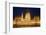 Main Part of Hungarian Parliament on Warm Summer Night, Budapest, Hungary, Europe-Julian Pottage-Framed Photographic Print