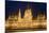 Main Part of Hungarian Parliament on Warm Summer Night, Budapest, Hungary, Europe-Julian Pottage-Mounted Photographic Print