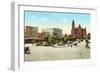 Main Plaza, San Antonio, Texas-null-Framed Art Print