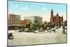 Main Plaza, San Antonio, Texas-null-Mounted Art Print