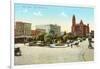 Main Plaza, San Antonio, Texas-null-Framed Art Print