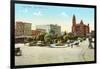 Main Plaza, San Antonio, Texas-null-Framed Art Print