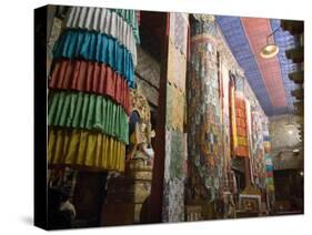 Main Prayer Hall, Samye Monastery, Tibet, China-Ethel Davies-Stretched Canvas