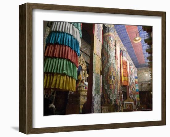 Main Prayer Hall, Samye Monastery, Tibet, China-Ethel Davies-Framed Photographic Print