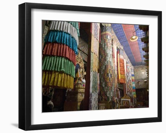 Main Prayer Hall, Samye Monastery, Tibet, China-Ethel Davies-Framed Photographic Print