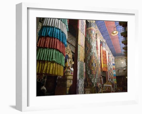 Main Prayer Hall, Samye Monastery, Tibet, China-Ethel Davies-Framed Photographic Print