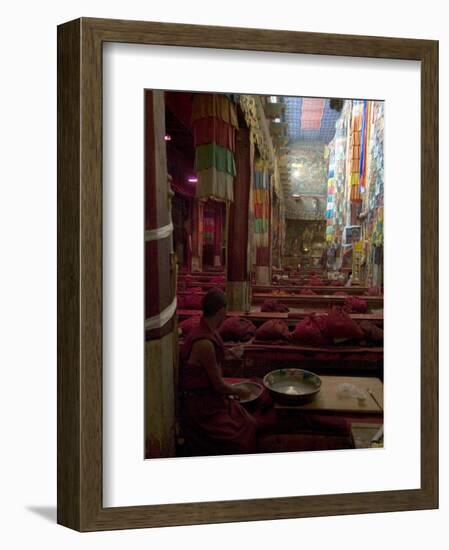 Main Prayer Hall, Samye Monastery, Tibet, China-Ethel Davies-Framed Photographic Print