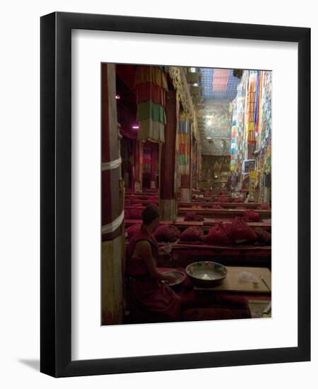 Main Prayer Hall, Samye Monastery, Tibet, China-Ethel Davies-Framed Photographic Print