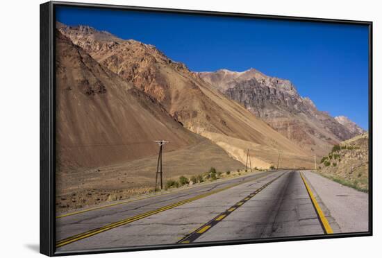 Main Road, Atacama Desert, Argentina-Peter Groenendijk-Framed Photographic Print