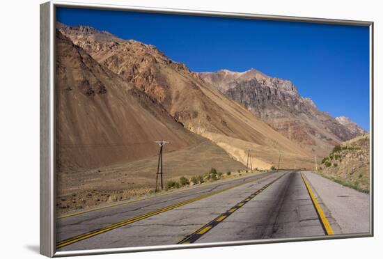 Main Road, Atacama Desert, Argentina-Peter Groenendijk-Framed Photographic Print