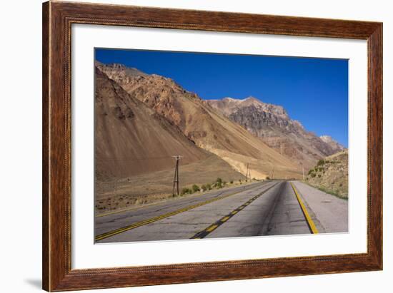 Main Road, Atacama Desert, Argentina-Peter Groenendijk-Framed Photographic Print