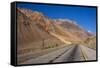 Main Road, Atacama Desert, Argentina-Peter Groenendijk-Framed Stretched Canvas