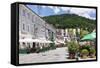 Main Road, Wolfach, Kinzigtal Valley, Black Forest, Baden Wurttemberg, Germany, Europe-Markus-Framed Stretched Canvas