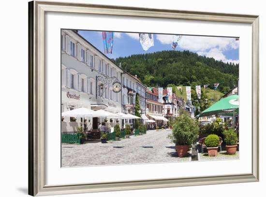 Main Road, Wolfach, Kinzigtal Valley, Black Forest, Baden Wurttemberg, Germany, Europe-Markus-Framed Photographic Print