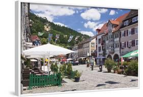 Main Road, Wolfach, Kinzigtal Valley, Black Forest, Baden Wurttemberg, Germany, Europe-Markus-Framed Photographic Print