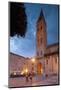 Main Square and Cathedral Lit Up at Dusk-John Miller-Mounted Photographic Print