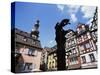 Main Square, Cochem, Rhineland Palatinate, Germany-Oliviero Olivieri-Stretched Canvas