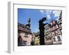 Main Square, Cochem, Rhineland Palatinate, Germany-Oliviero Olivieri-Framed Photographic Print