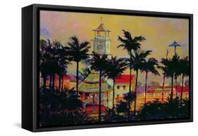 Main Square, Cuetzalan, Mexico-Robert Tyndall-Framed Stretched Canvas