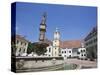 Main Square (Hlavne Namestie), Old Town, Bratislava, Slovakia, Europe-Jean Brooks-Stretched Canvas