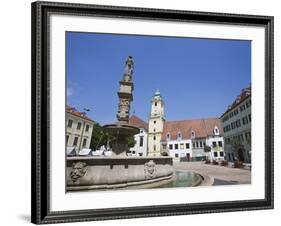 Main Square (Hlavne Namestie), Old Town, Bratislava, Slovakia, Europe-Jean Brooks-Framed Photographic Print