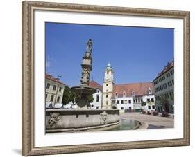 Main Square (Hlavne Namestie), Old Town, Bratislava, Slovakia, Europe-Jean Brooks-Framed Photographic Print